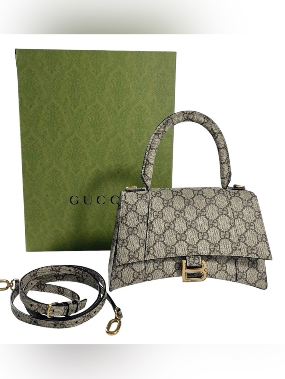 Gucci x Balenciaga Hacker Series Hourglass Satchel